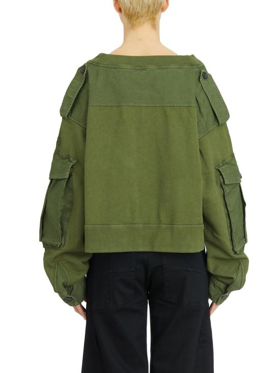 25SS 디스퀘어드2 스웨터 LS75GU0585S25030695W Green - DSQUARED2