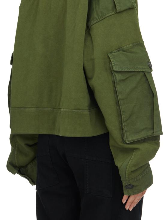 25SS 디스퀘어드2 스웨터 LS75GU0585S25030695W Green - DSQUARED2