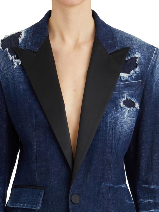 25SS 디스퀘어드2 자켓 LS75BN0893S30664470 Blue - DSQUARED2