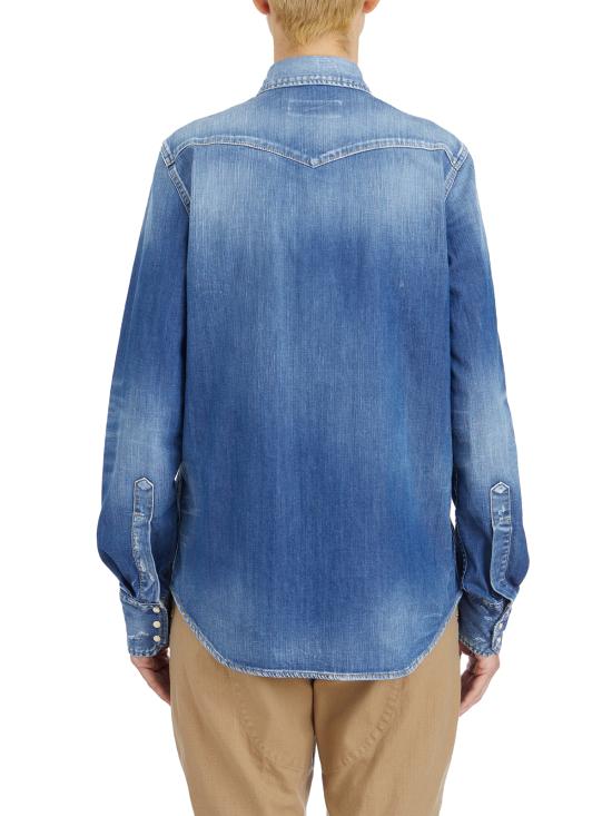 25SS 디스퀘어드2 셔츠 LS75DL0894S30341470 Light blue - DSQUARED2