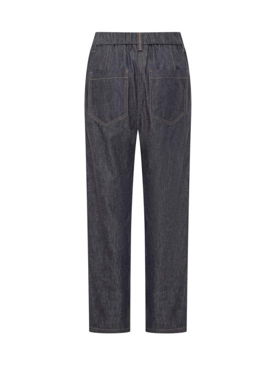 25SS 브루넬로 쿠치넬리 데님 팬츠 MA782P5567 C001 BLUE - BRUNELLO CUCINELLI