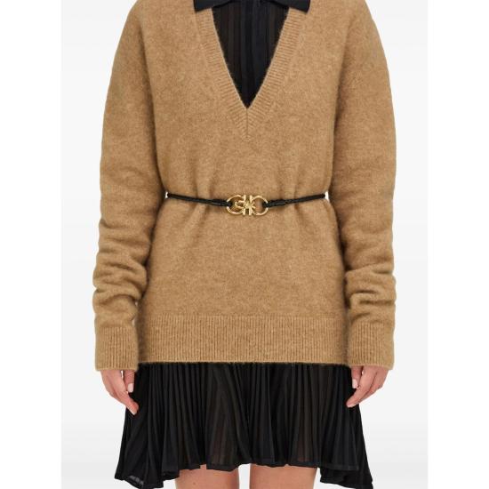 25SS 살바토레 페라가모 슬림 벨트 230369 078496 NERO BLACK - SALVATORE FERRAGAMO