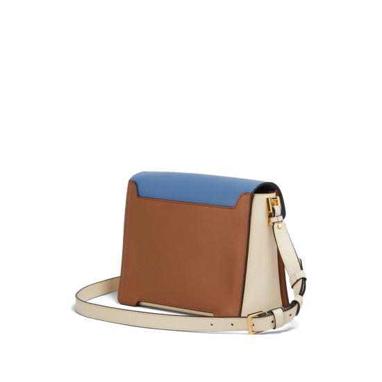 25SS 마르니 숄더백 P6948 SBMP0195U1 ZO879 BLUE BROWN - MARNI