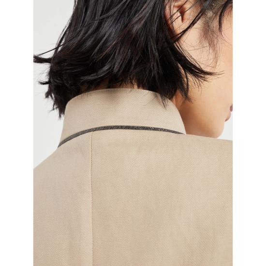 25SS 브루넬로 쿠치넬리 베스트 ML1457345 C2910 NEUTRALS - BRUNELLO CUCINELLI