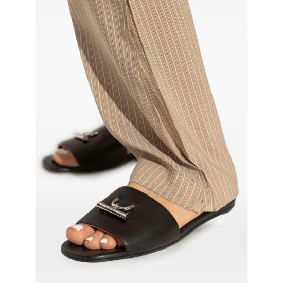 25SS 알렉산더 맥퀸 뮬/슬리퍼 817471 WIACT 1064 BLACK - ALEXANDER MCQUEEN