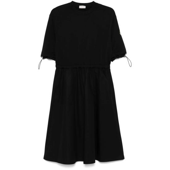 25SS 몽클레어 롱 원피스 89A1K 8I000 09 999 BLACK