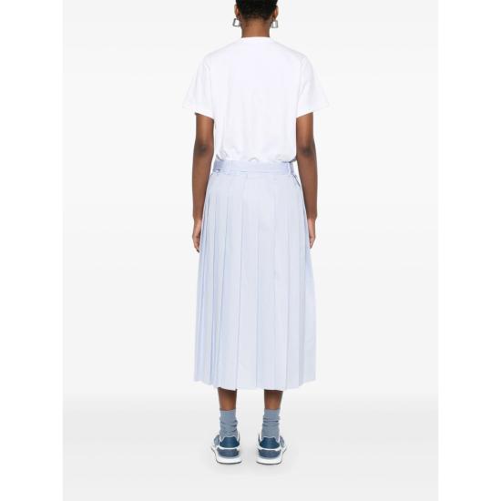 25SS 사카이 롱 원피스 25 07766 134 WHITE BLUE - SACAI