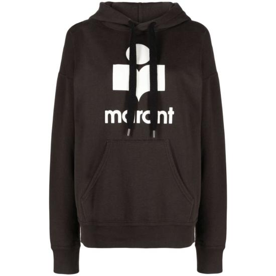  이자벨마랑에뚜왈 후드 티셔츠 B1M12E SW0001FA FKEC BLACK