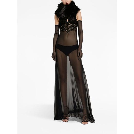  돌체앤가바나 라운지 웨어 F6DKIT FU1AT N0000 BLACK - DOLCE & GABBANA