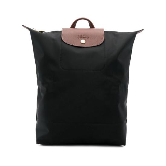 26SS 롱샴 플리아쥬 오리지널 M 백팩 10284089 001 BLACK DOM