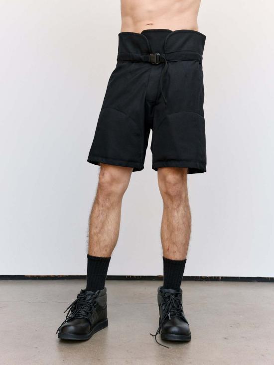  쥐알텐케이 숏팬츠 Gr10 K 티타누스 울 랜드스케이프 반바지 블랙 - GR10K