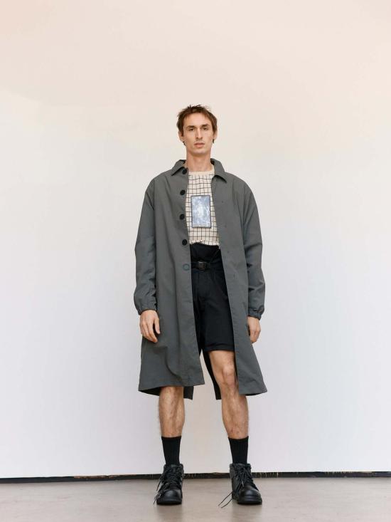  쥐알텐케이 코트 Gr10 K 다크 아스팔트 그레이 더스트 - GR10K