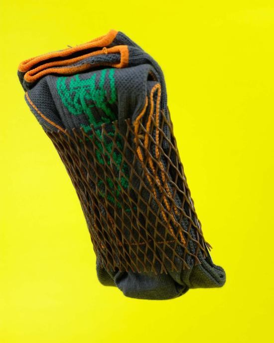  쥐알텐케이 양말 Gr10 K 니트 바이퍼  Vii 다크 아스팔트 그레이 - GR10K