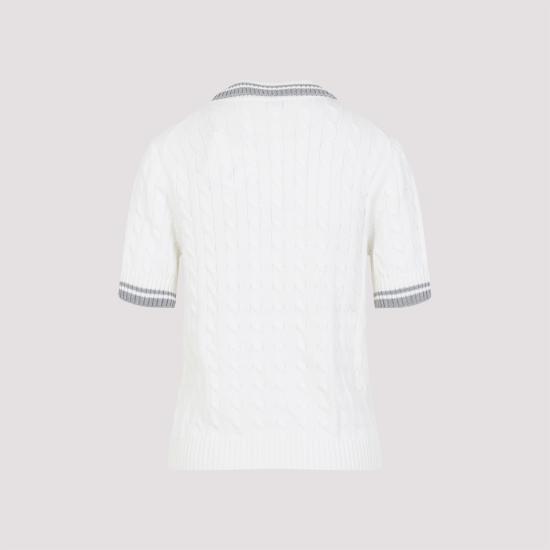 25SS 브루넬로 쿠치넬리 폴로 티셔츠 M19756505 CJ068 PANAMA - BRUNELLO CUCINELLI