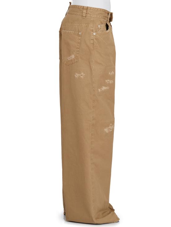 25SS 디스퀘어드2 스트레이트 팬츠 LS75LB1039S78205114 Beige - DSQUARED2