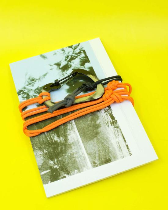  쥐알텐케이 가죽 벨트 Gr10 K Bishop Restraint Lanyard  오렌지 - GR10K