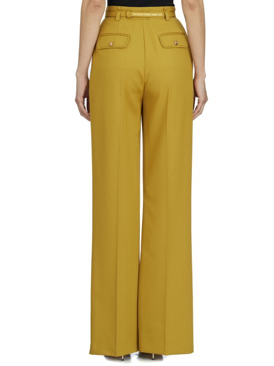 25SS 엘리자베타프랜치 트레이닝/조거 팬츠 LPA06751E2DC6 Yellow - ELISABETTA FRANCHI