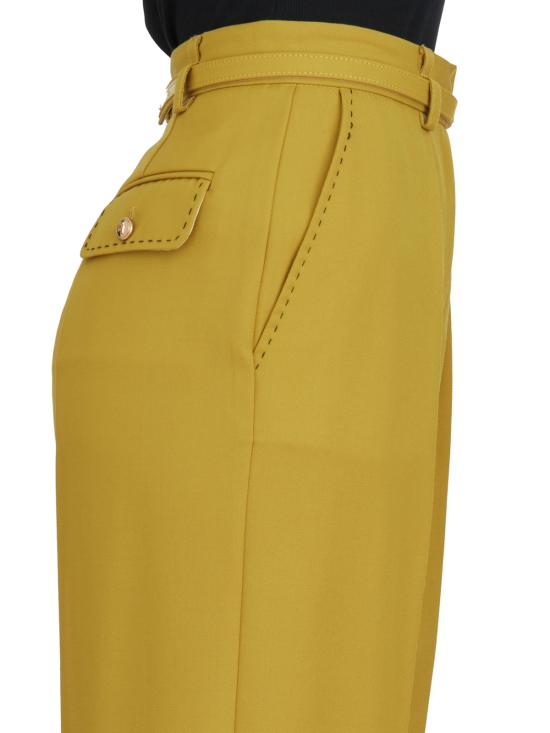 25SS 엘리자베타프랜치 트레이닝/조거 팬츠 LPA06751E2DC6 Yellow - ELISABETTA FRANCHI