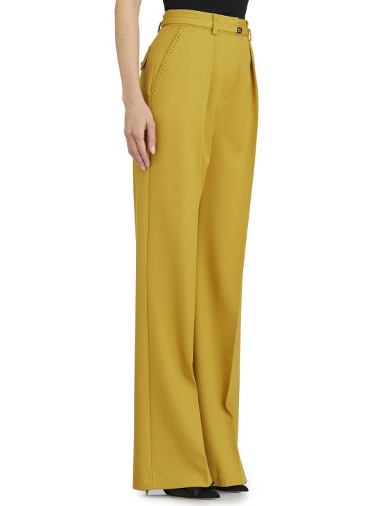 25SS 엘리자베타프랜치 트레이닝/조거 팬츠 LPA06751E2DC6 Yellow - ELISABETTA FRANCHI