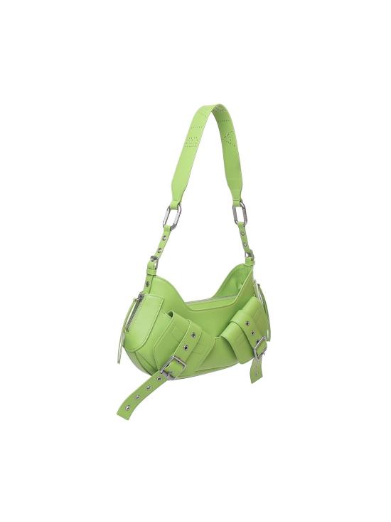  비아시아 숄더백 FBBP70001VERDENIKEL Green - BIASIA