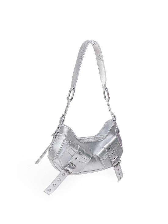  비아시아 숄더백 FBBP70001LAMARGENTONICKEL Silver - BIASIA