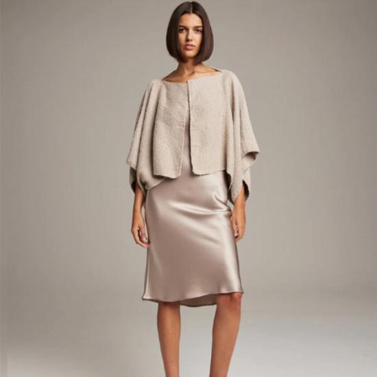  VOZ 수트 자켓 보즈 텍스처드 코튼 볼레로 - OTHER BRANDS