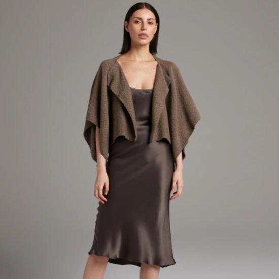  VOZ 수트 자켓 보즈 텍스처드 코튼 볼레로 - OTHER BRANDS