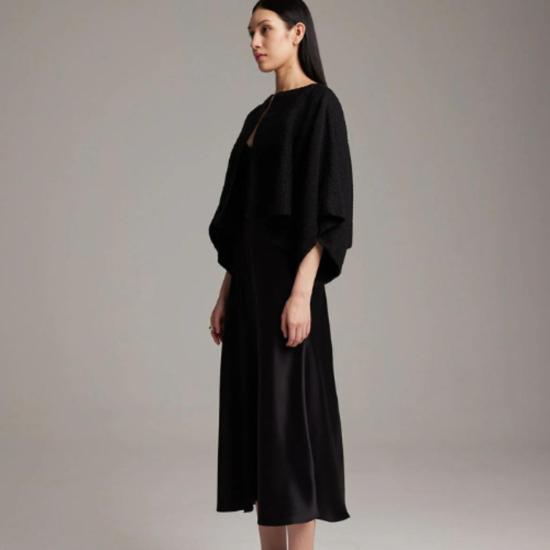  VOZ 수트 자켓 보즈 텍스처드 코튼 볼레로 - OTHER BRANDS