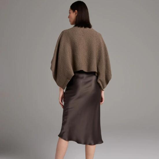  보즈 수트 자켓 텍스처드 코튼 볼레로 - VOZ