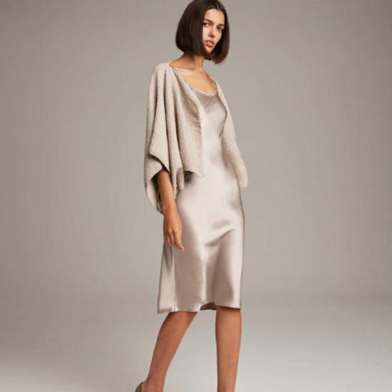  보즈 수트 자켓 텍스처드 코튼 볼레로 - VOZ