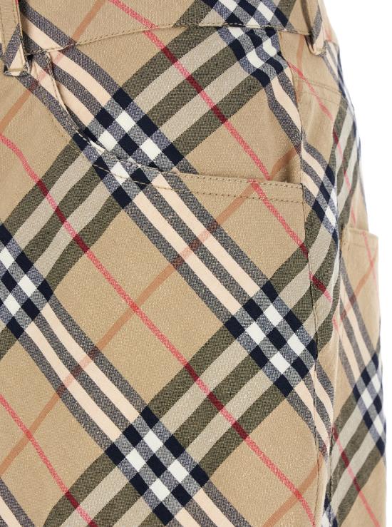 25SS 버버리 스트레이트 팬츠 8103384C2024 Beige - BURBERRY