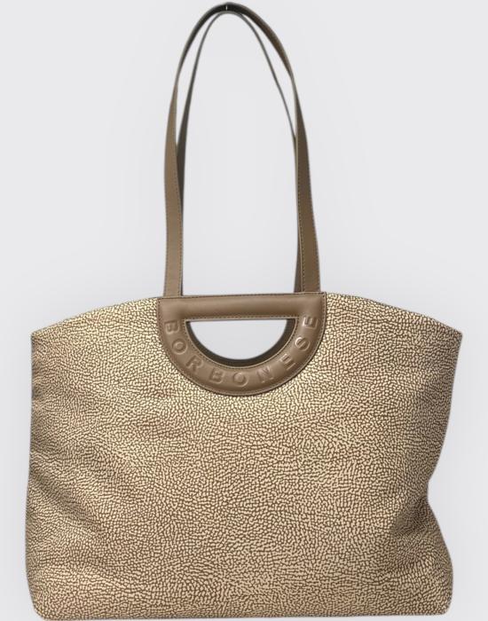 25SS 보르보네제 토트백 91010045I15 994 beige marrone - BORBONESE