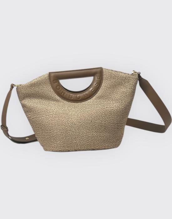 25SS 보르보네제 숄더백 91010046I15 994 beige marrone - BORBONESE
