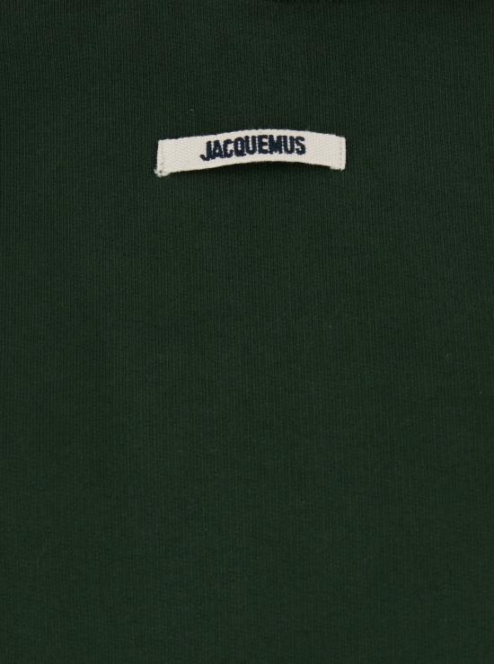 25SS 자크뮈스 후드 티셔츠 241JS1622341591 Green - JACQUEMUS