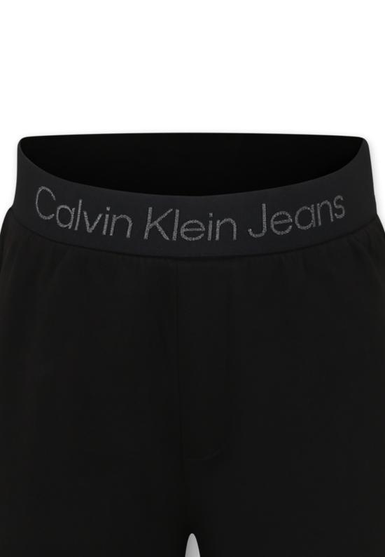24FW [키즈] 캘빈클라인 트레이닝/조거 팬츠 IB0IB02121 BEH BLACK - CALVIN KLEIN