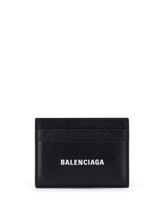 24FW 발렌시아가 명함지갑 5943091IZI3 1090 Black - BALENCIAGA
