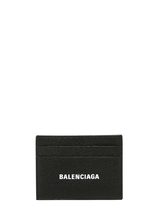 24FW 발렌시아가 명함지갑 5943091IZI3 1090 Black - BALENCIAGA