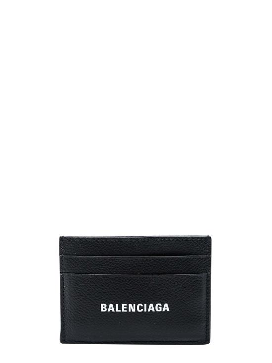 24FW 발렌시아가 명함지갑 5943091IZI3 1090 Black