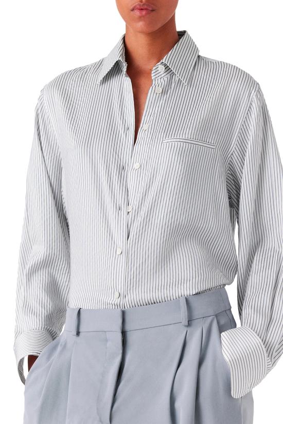 25SS 스텔라 맥카트니 셔츠 6200353FR210 8519 White steel - STELLA MCCARTNEY