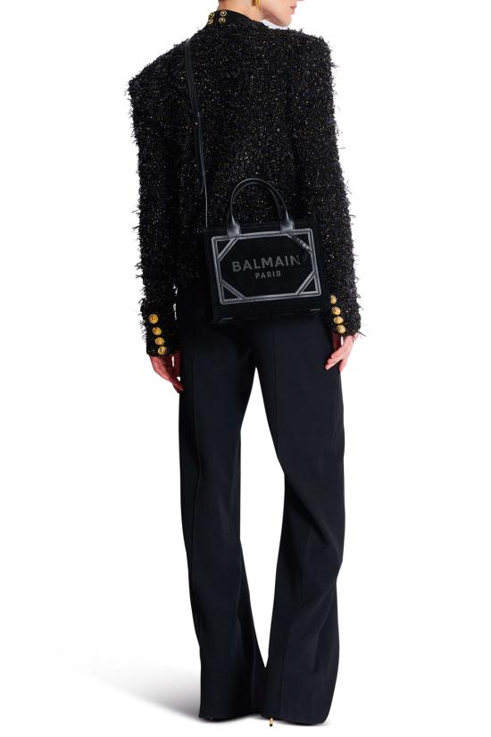 25SS 발망 토트백 EN1FE900LDCY 0PA Black - BALMAIN