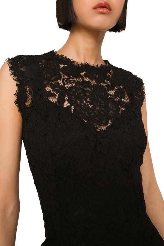 25SS 돌체앤가바나 미디 원피스 F6H0ZTHLM7L N0000 Black - DOLCE & GABBANA