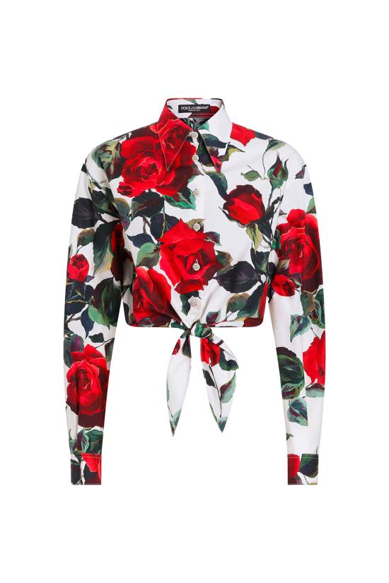 25SS 돌체앤가바나 블라우스 F5S65THS5S2 HA5KQ Rosa rossa f bco