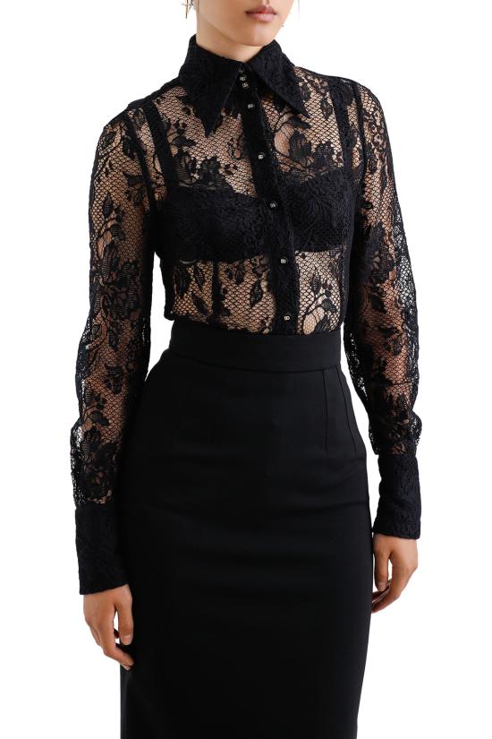 25SS 돌체앤가바나 셔츠 F5P70TILMBI N0000 Black - DOLCE & GABBANA