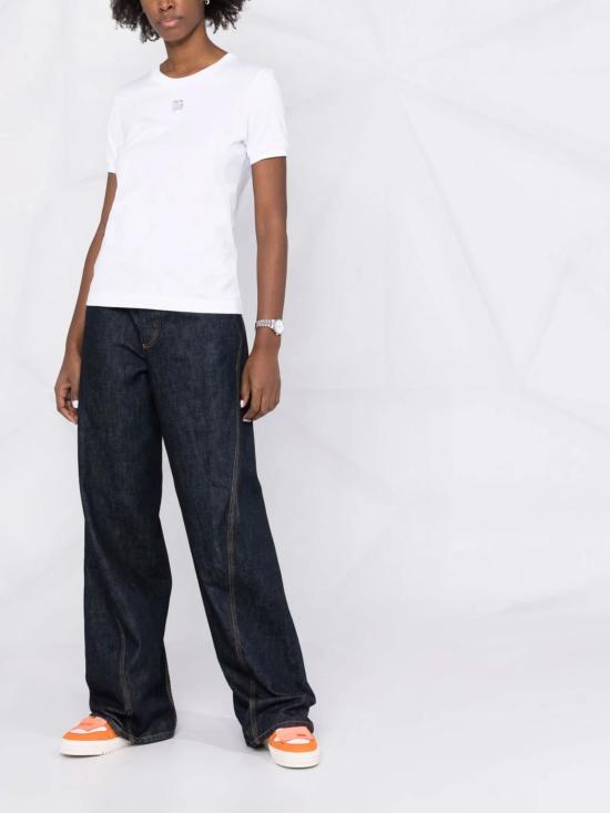 25SS 돌체앤가바나 반팔 티셔츠 F8N08ZG7B3U W0800 White - DOLCE & GABBANA