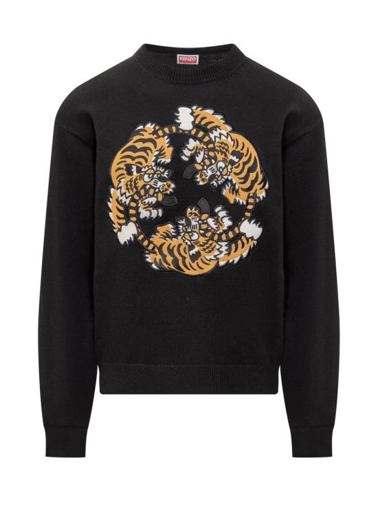 25SS 겐조 스웨터 FF58PU7133CR 99J Black