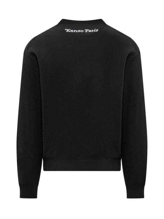 25SS 겐조 스웨터 FF58PU7133CR 99J Black - KENZO