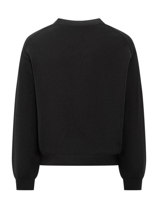 25SS 겐조 스웨터 FF55PU7273LD 99J Black - KENZO