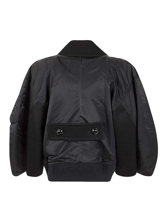 25FW 사카이 코트 2407330001 Black - SACAI