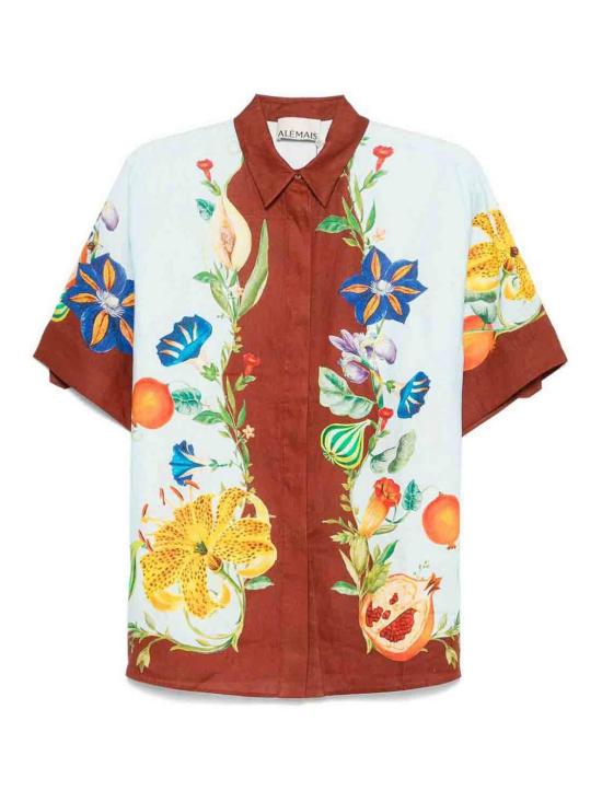  ALMAIS 셔츠 4359TMULTI Light Blue