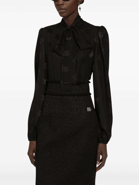  돌체앤가바나 셔츠 F5Q44TFJ1JON0000 Black - DOLCE & GABBANA